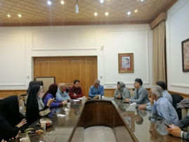 رییس شورای شهر اوشان فشم در هشتمین نشست کافه رسانه